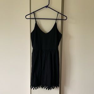 Tobi Daylight Black Skater Dress
